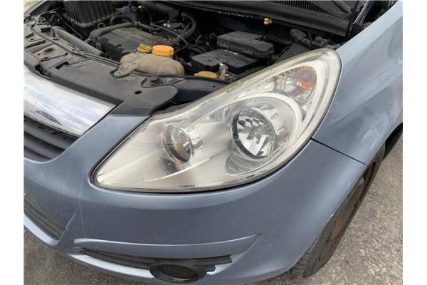Recambio de faro delantero izquierdo para opel corsa d 1.2 referencia OEM IAM 93189357  