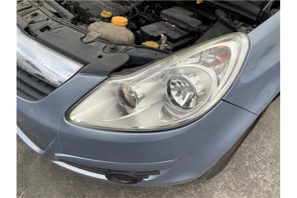 Recambio de faro delantero izquierdo para opel corsa d 1.2 referencia OEM IAM 93189357  