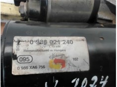 Recambio de motor arranque para opel agila 1.3 njoy referencia OEM IAM 0896XA6756 0986021240 