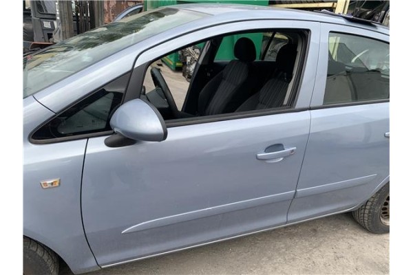 Recambio de puerta delantero izquierda para opel corsa d 1.2 referencia OEM IAM 93189328 124253 