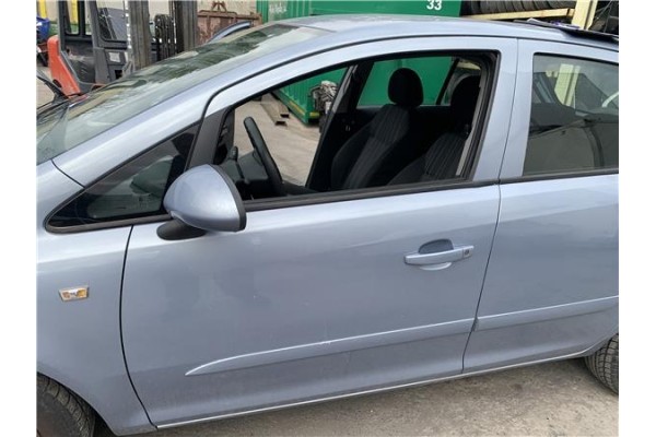 Recambio de puerta delantero izquierda para opel corsa d 1.2 referencia OEM IAM 93189328 124253 