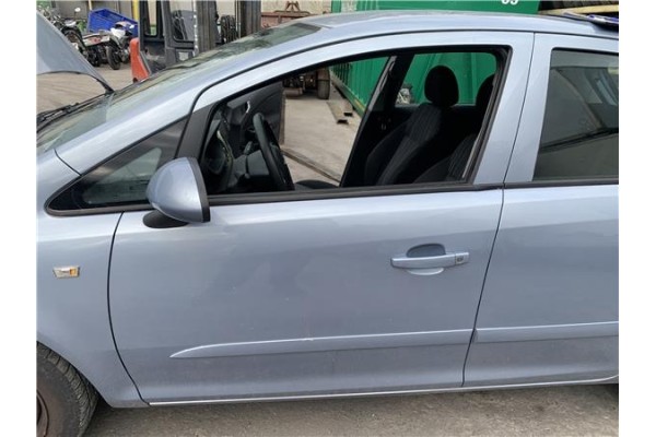 Recambio de puerta delantero izquierda para opel corsa d 1.2 referencia OEM IAM 93189328 124253 