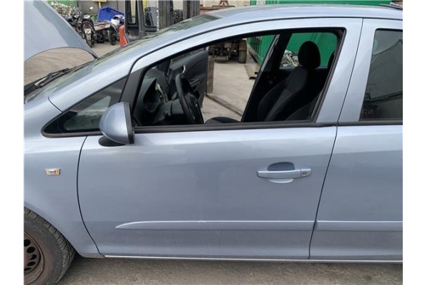 Recambio de puerta delantero izquierda para opel corsa d 1.2 referencia OEM IAM 93189328 124253 
