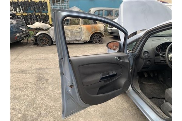 Recambio de puerta delantero izquierda para opel corsa d 1.2 referencia OEM IAM 93189328 124253 