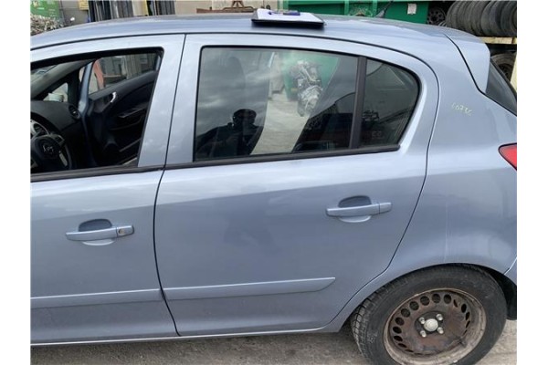 Recambio de puerta trasero izquierda para opel corsa d 1.2 referencia OEM IAM 93189342 124355 