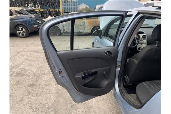 Recambio de puerta trasero izquierda para opel corsa d 1.2 referencia OEM IAM 93189342 124355 