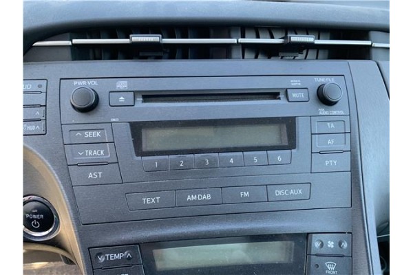 Recambio de autoradio para toyota prius (zvw30) 1.8 hybrid referencia OEM IAM 8612047340  