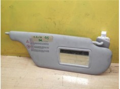 Recambio de parasol derecho para renault clio iii 1.5 d referencia OEM IAM 8200294229  