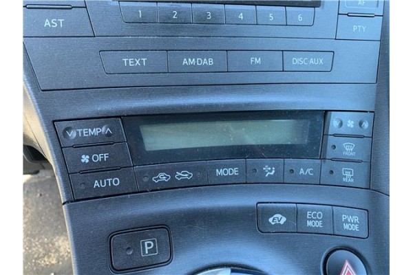 Recambio de mandos climatizador para toyota prius (zvw30) 1.8 hybrid referencia OEM IAM 5590047020  