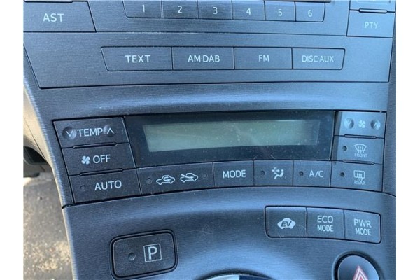 Recambio de mandos climatizador para toyota prius (zvw30) 1.8 hybrid referencia OEM IAM 5590047020  