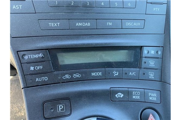 Recambio de mandos climatizador para toyota prius (zvw30) 1.8 hybrid referencia OEM IAM 5590047020  