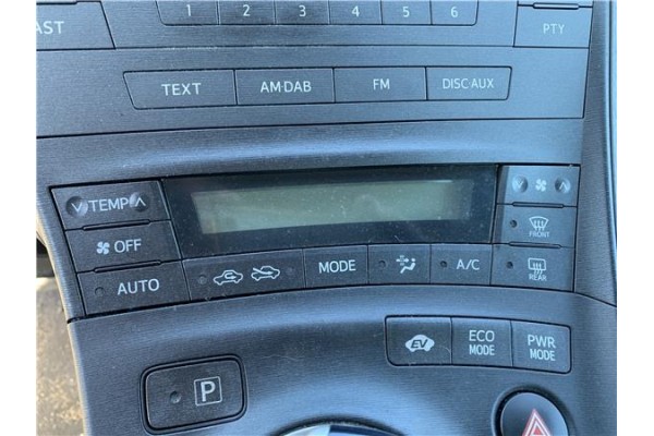 Recambio de mandos climatizador para toyota prius (zvw30) 1.8 hybrid referencia OEM IAM 5590047020  