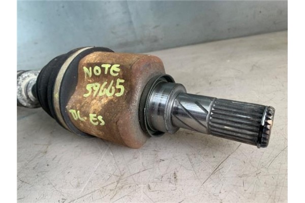 Recambio de palier delantero izquierdo para nissan note (e11e) 1.5 dci referencia OEM IAM   