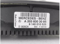 Recambio de mandos calefaccion / a.a. para mercedes-benz clase c (bm 203) sportcoupe 1.8 c 200 compressor (203.742) referencia O