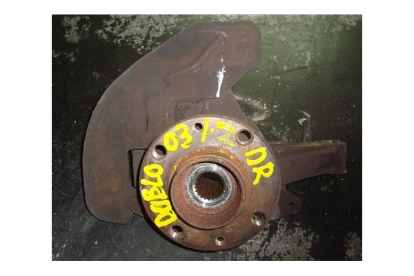 Recambio de mangueta delantero derecha para fiat doblo i (119)(2001) 1.2 (223axa1a) referencia OEM IAM   