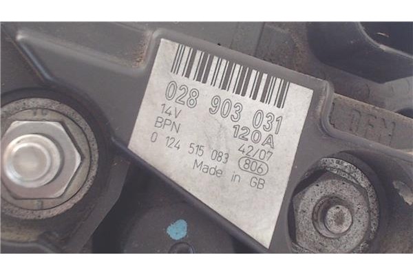 Recambio de alternador para volkswagen passat berlina (3b3) 1.9 tdi referencia OEM IAM 028903031  