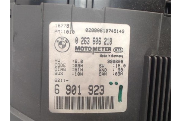 Recambio de cuadro completo para bmw serie 3 berlina (e46) 2.0 320d referencia OEM IAM   