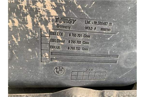 Recambio de deposito combustible para bmw serie 3 berlina (e90) 3.0 330d referencia OEM IAM 56646711 6765701 