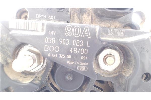 Recambio de alternador para seat leon (1m1) 1.9 tdi referencia OEM IAM 038903023L  