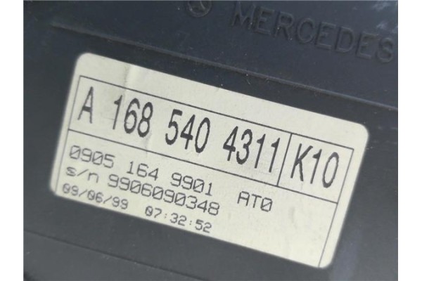 Recambio de cuadro completo para mercedes-benz clase a (bm 168) 1.7 170 cdi (168.008) referencia OEM IAM A1685404311  