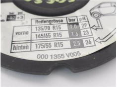 Recambio de tapa exterior combustible para smart crossblade 0.6 crossblade referencia OEM IAM 0001355V005 0001513V010 