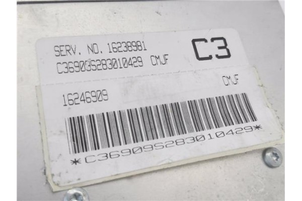 Recambio de centralita para daewoo nubira berlina 1.6 se (1999) referencia OEM IAM 16246909  