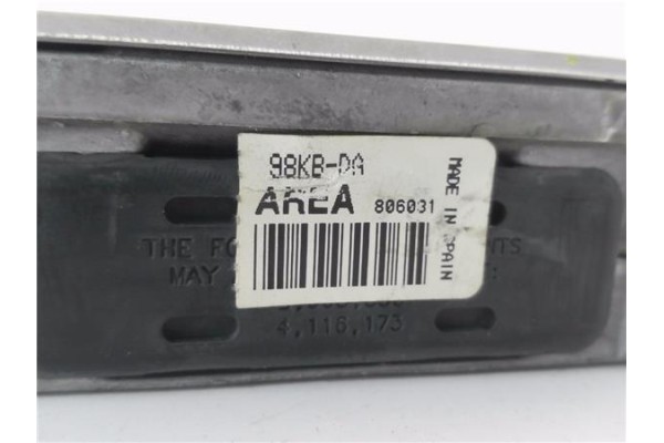 Recambio de centralita para ford ka (ccq) 1.3 i referencia OEM IAM 98KB12A650DA  