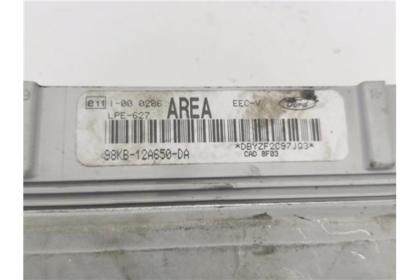 Recambio de centralita para ford ka (ccq) 1.3 i referencia OEM IAM 98KB12A650DA  