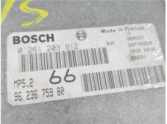 Recambio de centralita para citroen saxo 1.6 vtr referencia OEM IAM 9623675980 261203912 