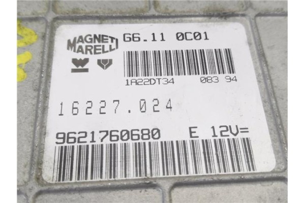 Recambio de centralita para citroen ax 11 cat referencia OEM IAM G6110C01 16227024 