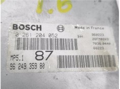 Recambio de centralita para citroen saxo 1.6 vtr referencia OEM IAM 9624935980 261204052 