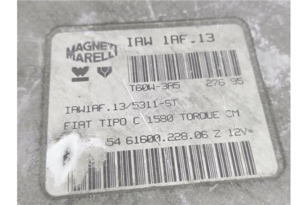 Recambio de centralita para fiat brava (182) 1.4 12v s referencia OEM IAM IAW1AF13 6160022806 