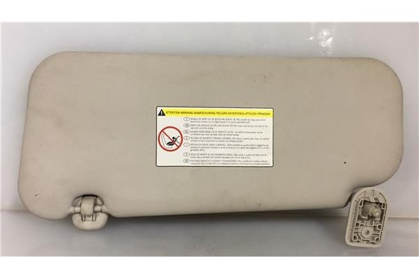 Recambio de parasol derecho para peugeot 207 (2006) 1.4 confort [1,4 ltr. - 50 kw hdi] referencia OEM IAM   