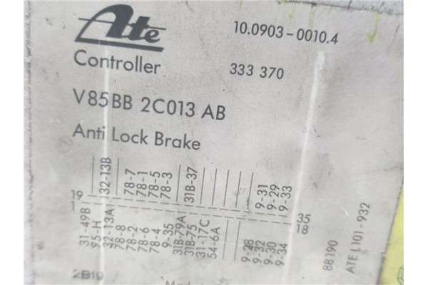 Recambio de centralita para ford sierra berlina 2.0 4x4 referencia OEM IAM V85BB2C013AB 10090300104 