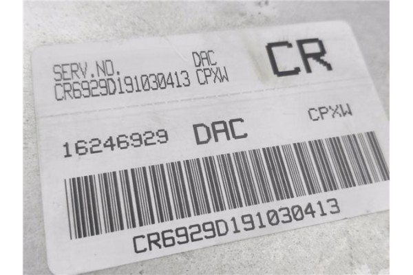 Recambio de centralita para daewoo lanos referencia OEM IAM 16246929  