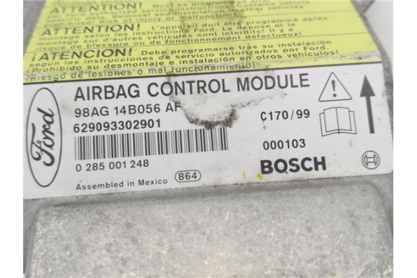 Recambio de centralita airbag para ford focus (daw, dbw) 1.8 turbo di / tddi referencia OEM IAM 98AG14B056AF 285001248 