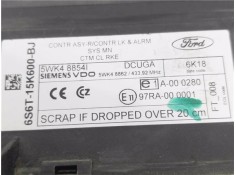 Recambio de centralita para ford fiesta v (jh_, jd_) 1.4 tdci referencia OEM IAM 6S6T15K600BJ 5WK48854I 