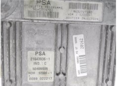 Recambio de centralita para citroen xsara picasso 1.8 16v referencia OEM IAM 9632727280 216439361 