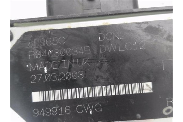 Recambio de centralita para citroen berlingo 1.9 d (mfwjz) referencia OEM IAM 9650359580 R04080034B 