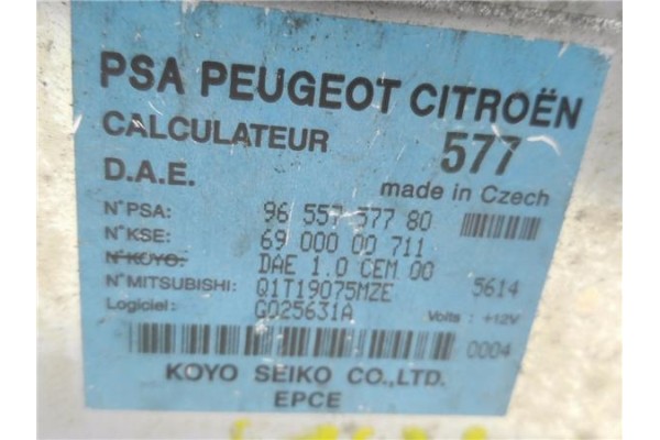 Recambio de centralita para citroen c3 1.4 hdi referencia OEM IAM 9655757780 6900000711 