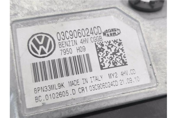 Recambio de centralita para seat ibiza berlina (6j5) 1.4 referencia OEM IAM 03C906024CD 7950H09 