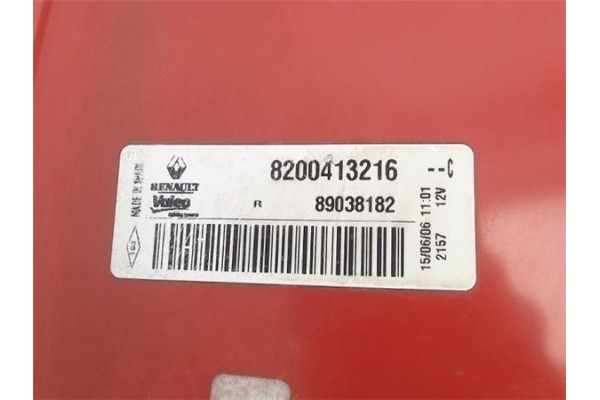 Recambio de piloto trasero derecho para renault megane ii (bm0/1_, cm0/1_) 1.6 16v (bm0c, cm0c) referencia OEM IAM 8200413216 89