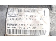 Recambio de motor arranque para smart for two 0.7 referencia OEM IAM 0003188V008  