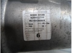 Recambio de compresor aire acond. para nissan micra v (k14) 1.5 acenta referencia OEM IAM 926003VC6B M216H300929 
