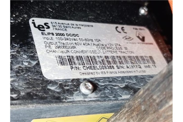 Recambio de inversor de carga para renault twizy eléctrico urban referencia OEM IAM 296055206R CHEEL008388 