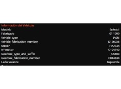 renault megane i scenic (ja0) del año 1999