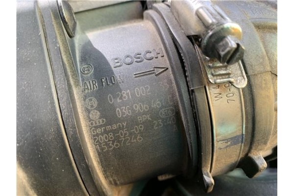 Recambio de caudalimetro para audi a4 avant (8k5) 2.0 básico referencia OEM IAM 03G906461C 0281002735 