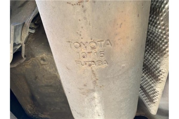Recambio de tubo escape trasero para toyota prius (zvw30) 1.8 hybrid referencia OEM IAM 1743037300  