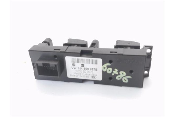 Recambio de mando elevalunas delantero izquierdo para seat leon (1m1) 1.9 tdi referencia OEM IAM 1J4956857B F005S00072 