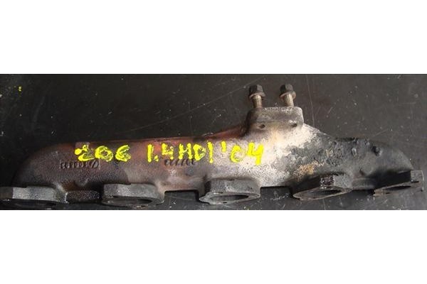 Recambio de colector escape para peugeot 206 berlina (1998) 1.4 hdi eco 70 referencia OEM IAM   